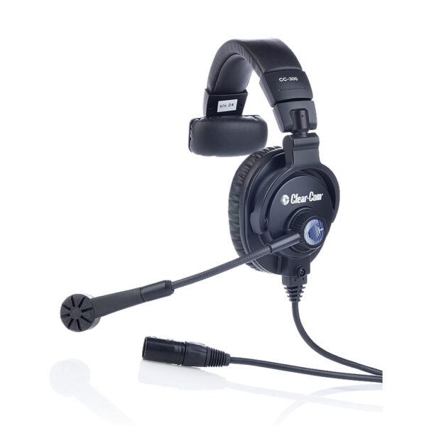 Clear-Com CC-300-X4 Single-Ear Headset, 4-Pin XLR-F
