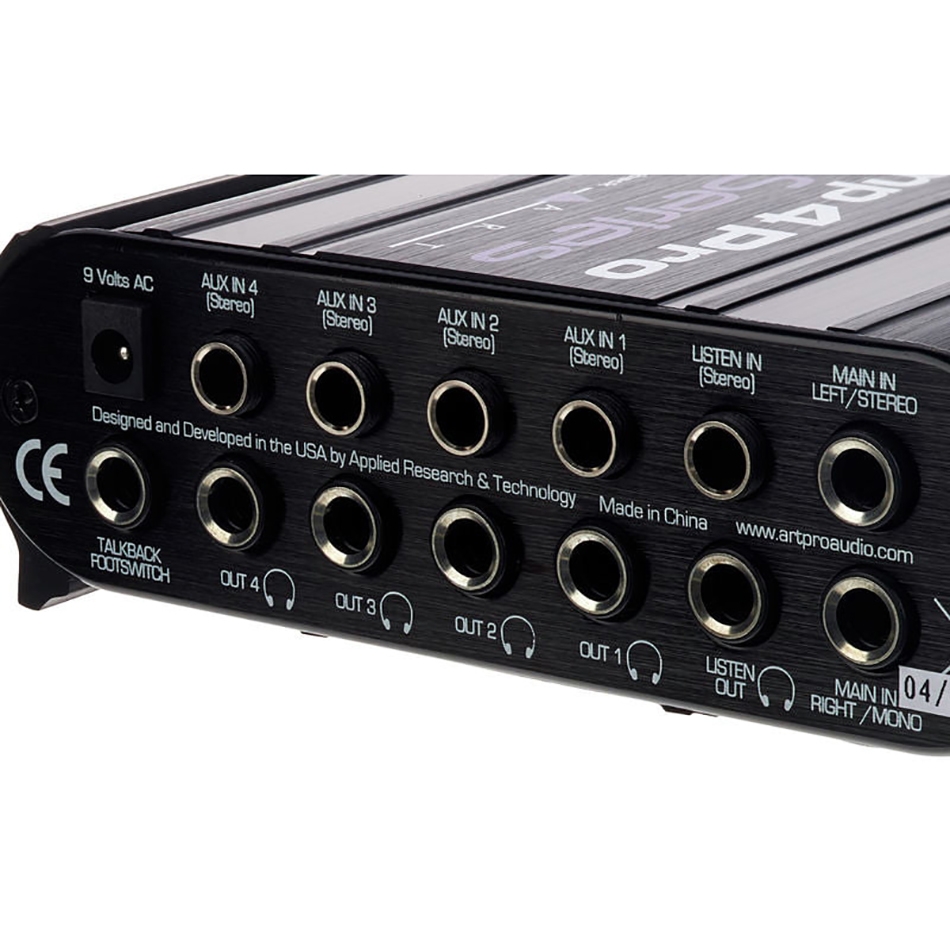 ART HeadAmp4 Pro 5-Channel Headphone Amplifier - Image 4