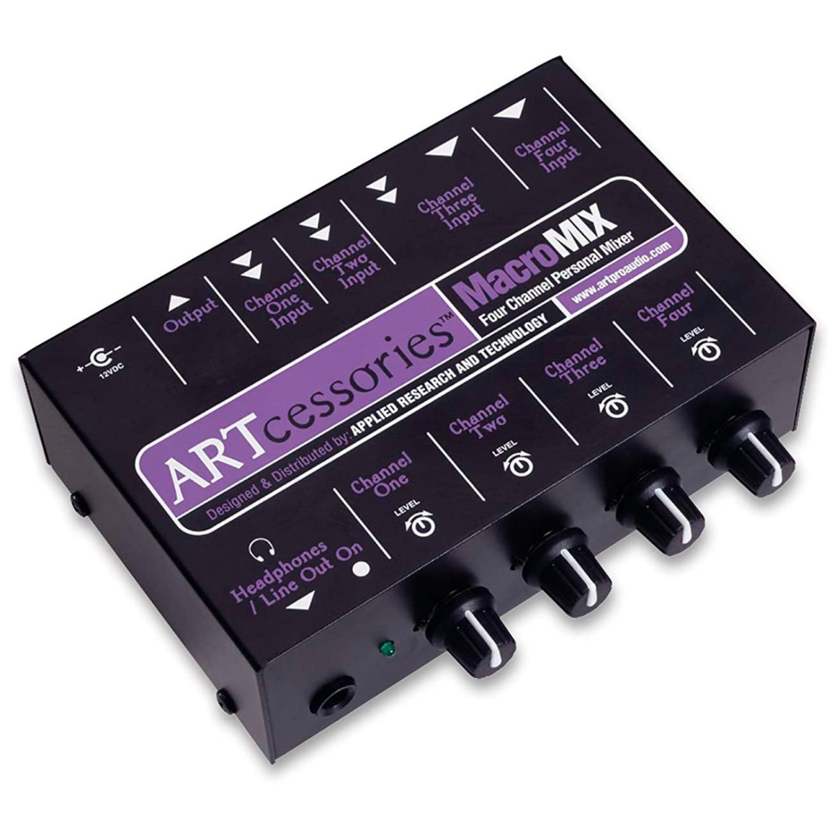ART MacroMIX 4-Channel Personal Mixer - Image 2