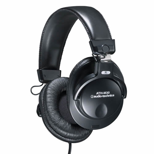 Audio-Technica ATH-M30 Closed-Back Monitor Headphones