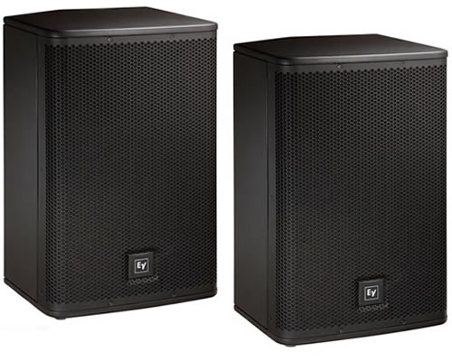 EV Electro-Voice ELX112P 12" Powered DJ PA Speakers (Pair)