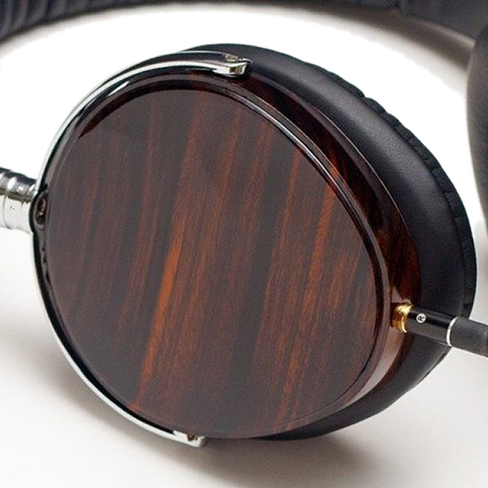 Floyd Rose FR-18 Wired HiFi Headphones - Mahogany - Image 2