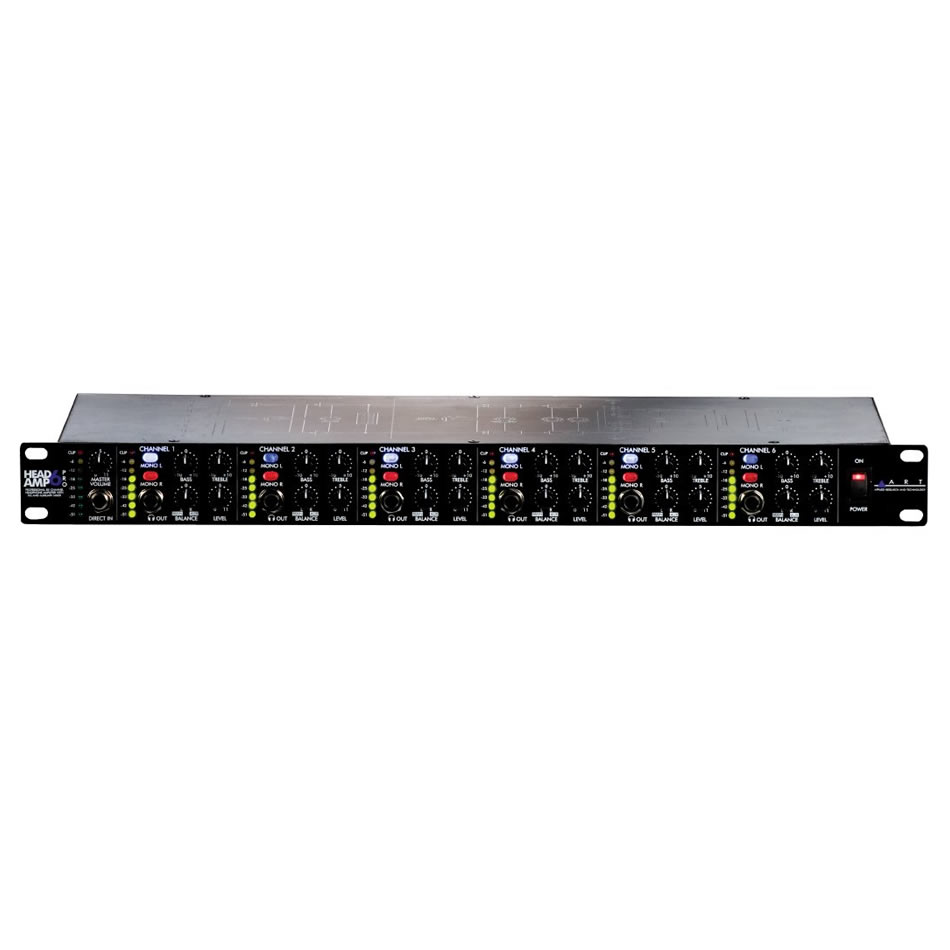 ART HeadAmp6 Pro 6-Channel Headphone Amplifier