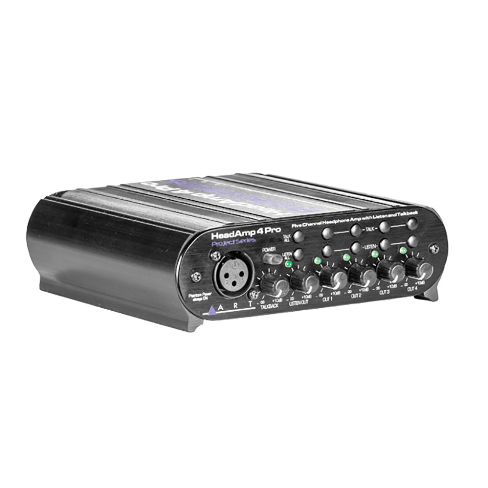 ART HeadAmp4 Pro 5-Channel Headphone Amplifier - Image 2