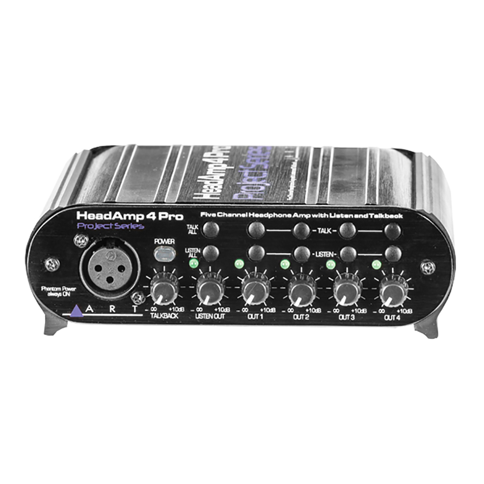 ART HeadAmp4 Pro 5-Channel Headphone Amplifier