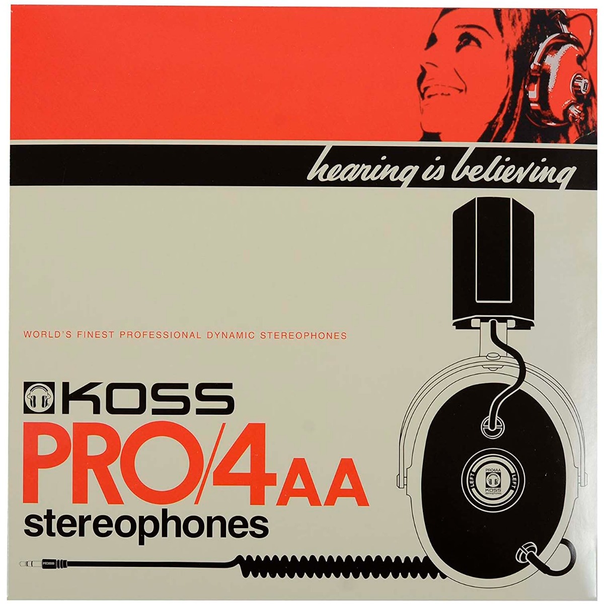 Koss M12 Closed-Back Stereo Headphones - Image 3
