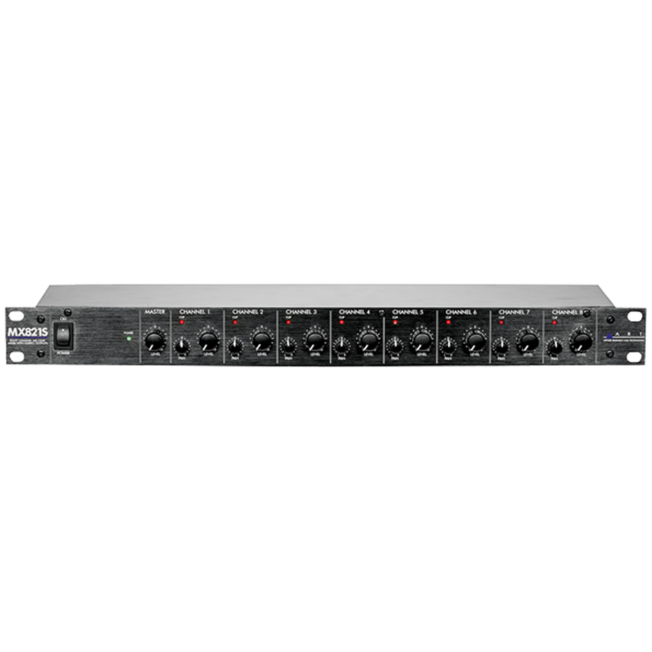 ART MX821s 8-Channel Mic/Line Rack Mixer (DEMO)