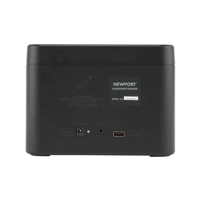 Fender Newport Bluetooth Speaker – Black - Image 3