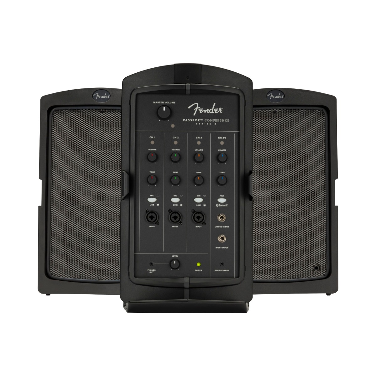 Fender Passport Conference Series 2 PA System – Black, 120V