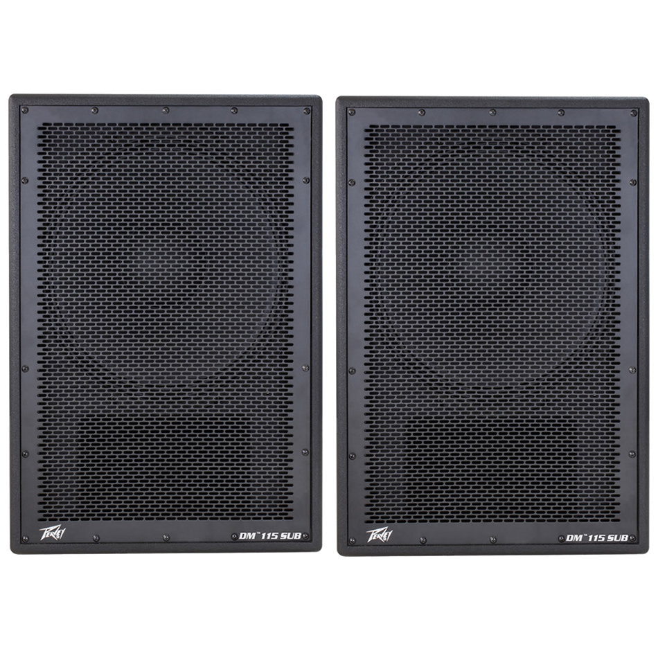 Peavey Dark Matter DM115 800W Active Sub - Pair w/Poles - Image 3