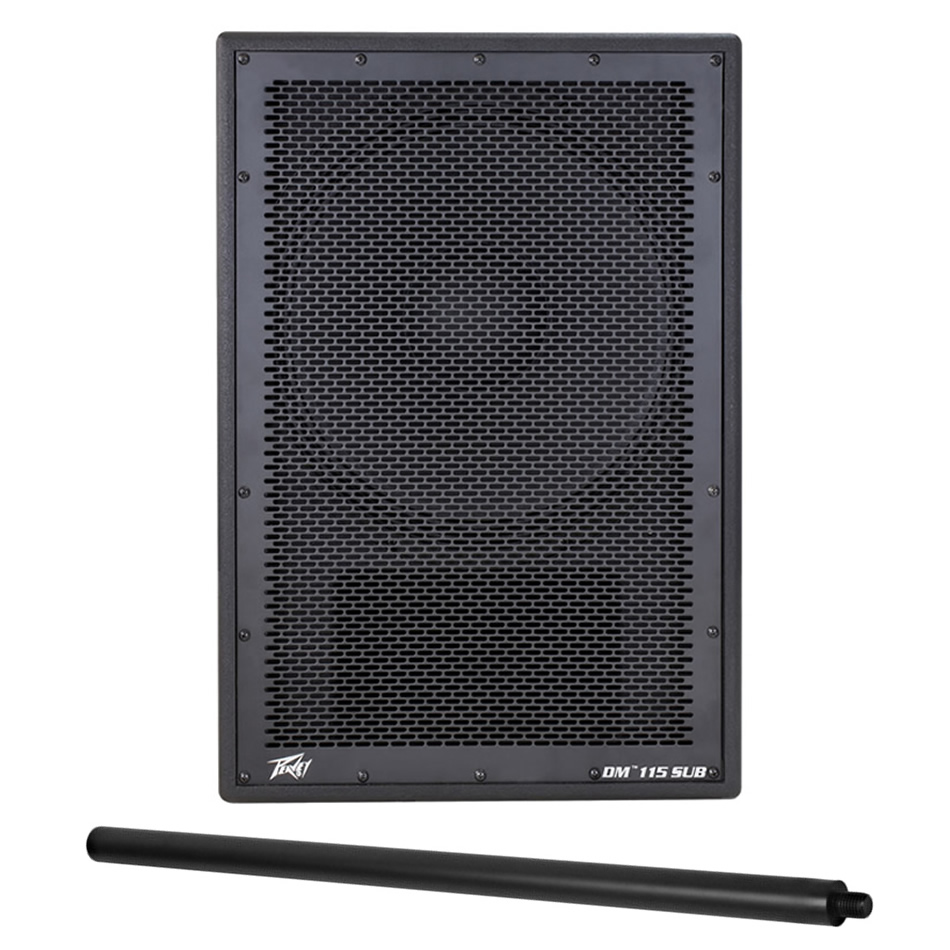 Peavey Dark Matter DM 115 15" Powered DJ Subwoofer w/Pole