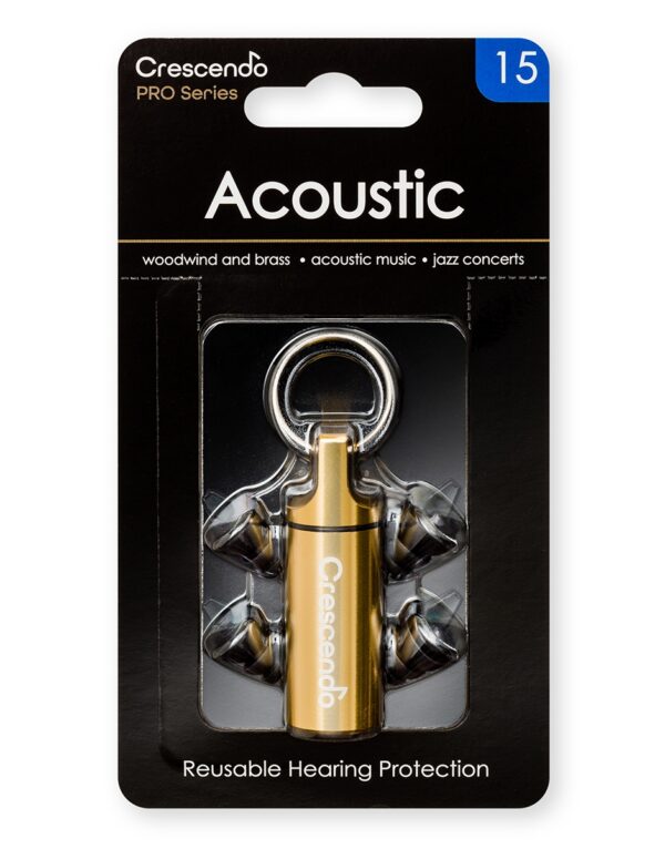 Dynamic Ear Crescendo PRO Acoustic 15 Earplugs