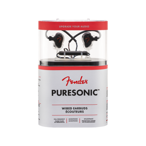 PureSonic Wired Headphones - Black Metallic